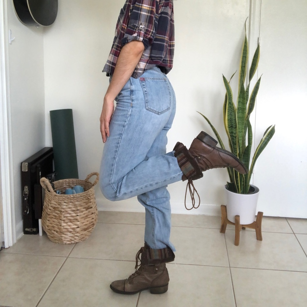 Steve Madden Brown Combat Boots